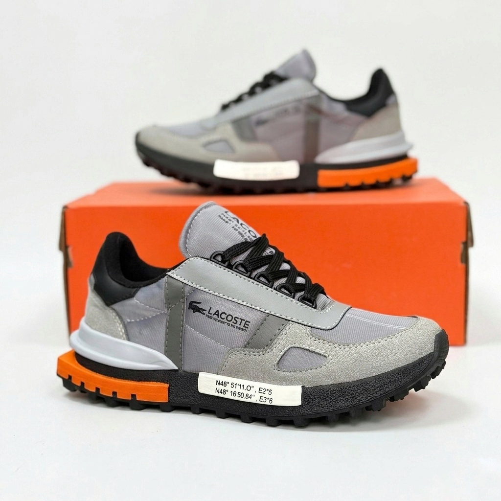 LACOSTE ELITE  color GRIS